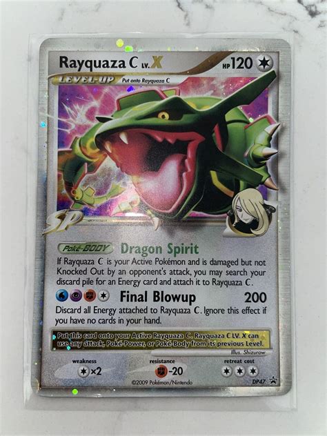 rayquaza c lv x 2009|blackstar Rayquaza promo.